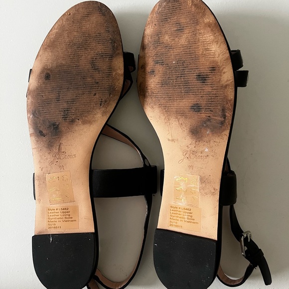 J. Crew Leather Sandals - Picture 3 of 3